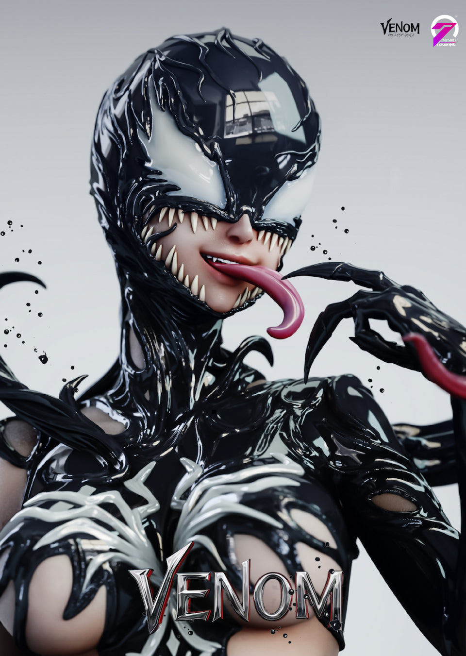 [Warehouse in Stock] 0 7 Studio - Statue - Marvel - Female Venom