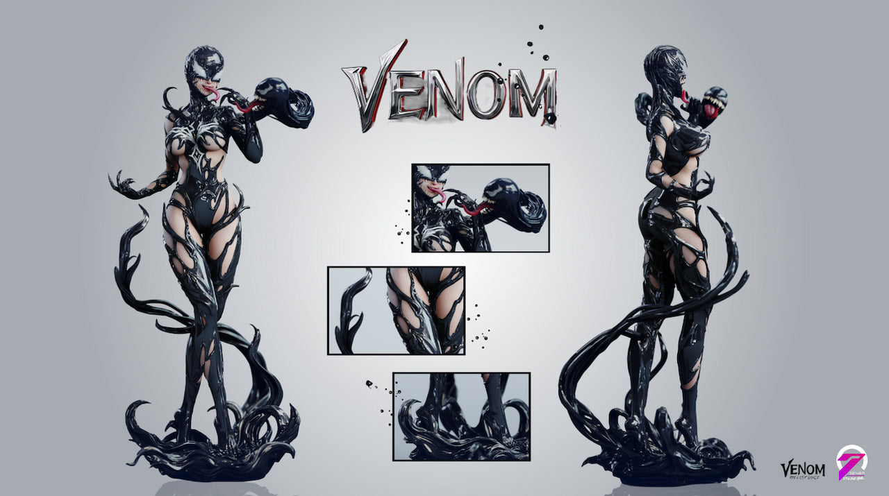 [Warehouse in Stock] 0 7 Studio - Statue - Marvel - Female Venom