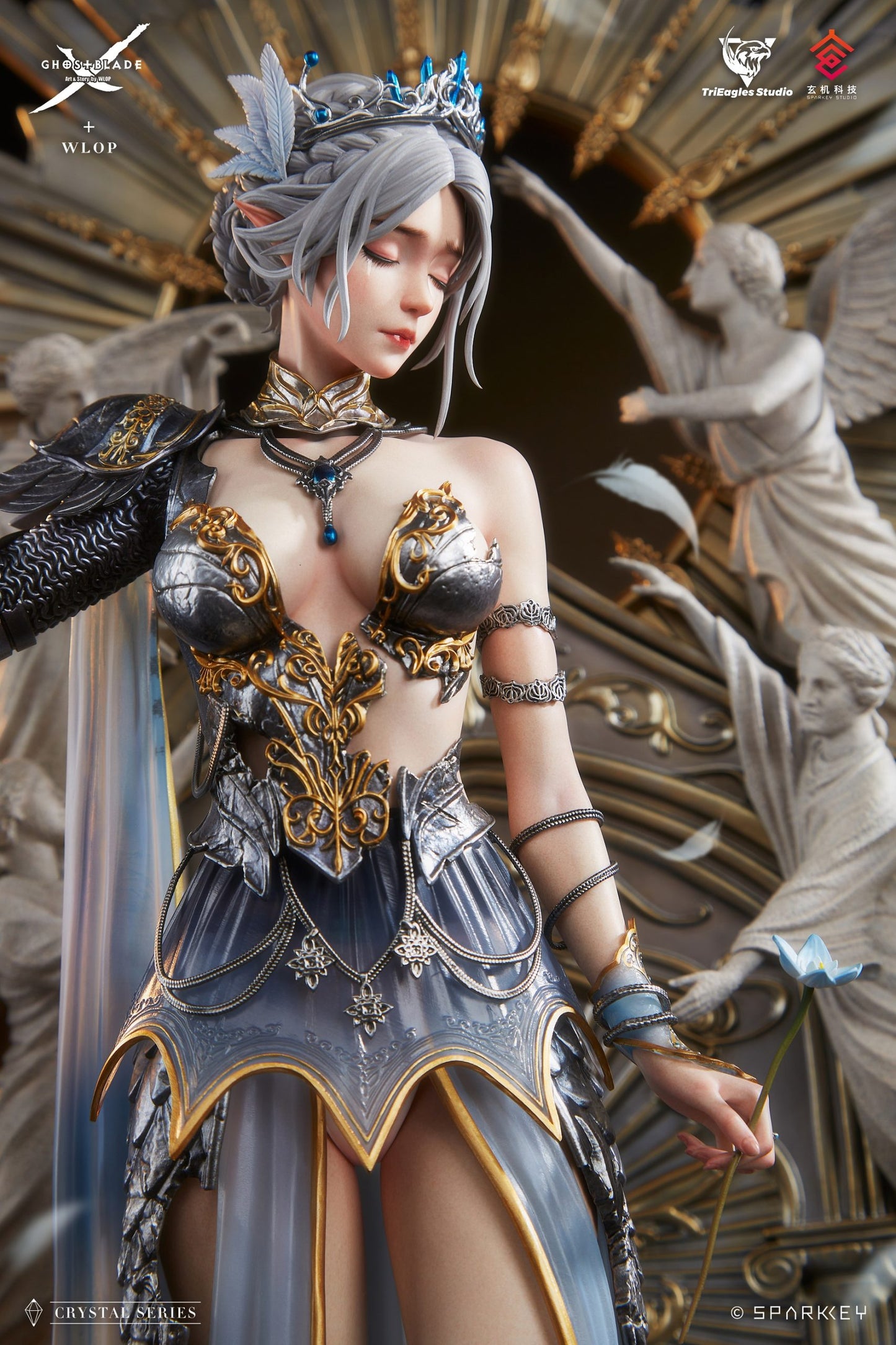 [Warehouse in Stock] TriEagles Studio - Statue - Ghost Blade - Hai Qin Yan (Licensed)