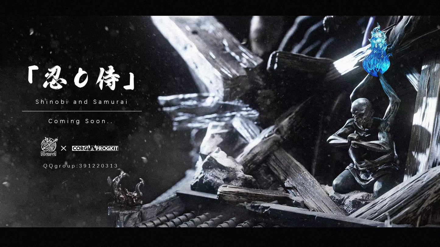 [Warehouse in Stock] Bard Studio & Corgi Progkit Studio - Statue - Sekiro: Shadows Die Twice Soulsborne Scene #1 Sekiro VS Genichiro Ashina
