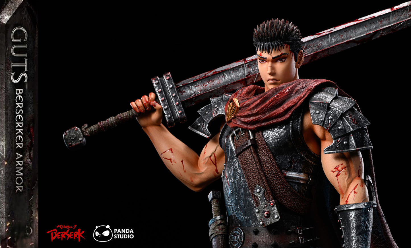 [Warehouse in Stock] Panda Studio - Statue - Berserk - Black Saber Guts