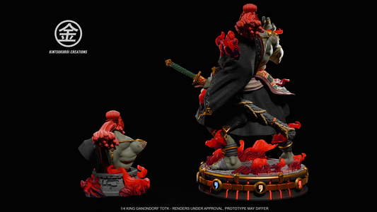 [Warehouse in Stock] Kintsukuroi Creations Studio - Statue - The Legend of Zelda - King Ganondorf TOTK