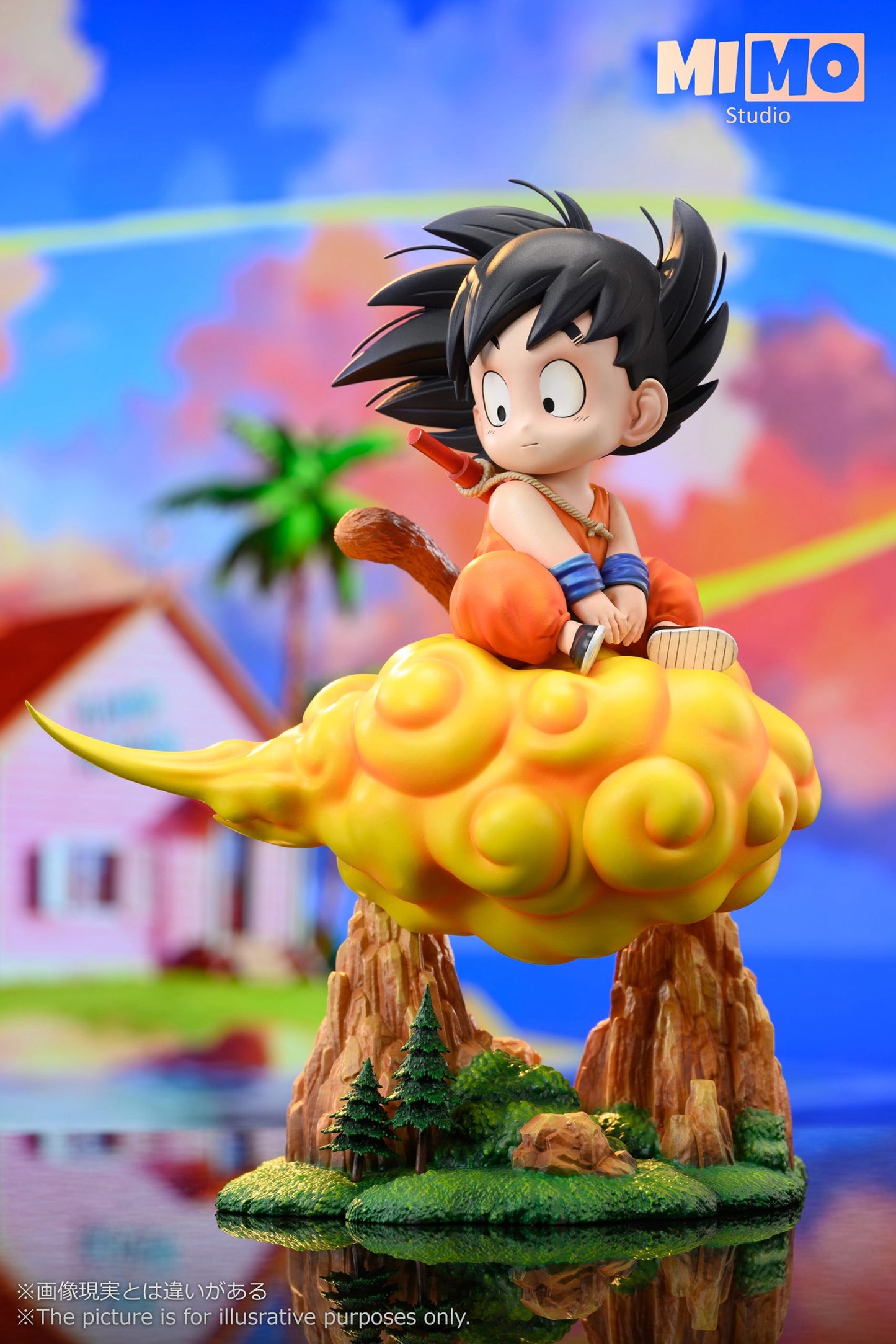 [Warehouse in Stock] Mimo Studio - Statue - Dragon Ball - Kid Goku with Somersault Cloud