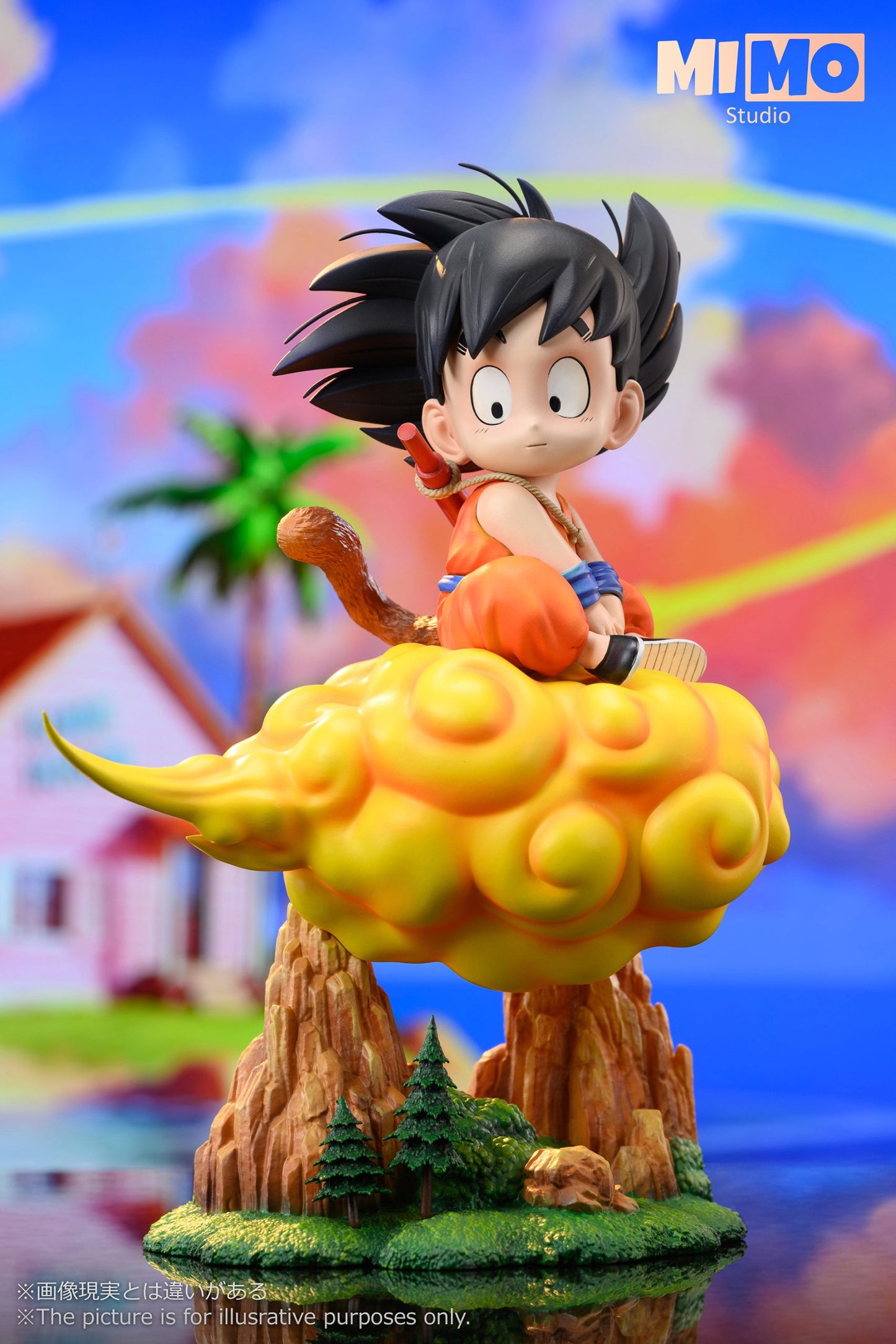 [Warehouse in Stock] Mimo Studio - Statue - Dragon Ball - Kid Goku with Somersault Cloud