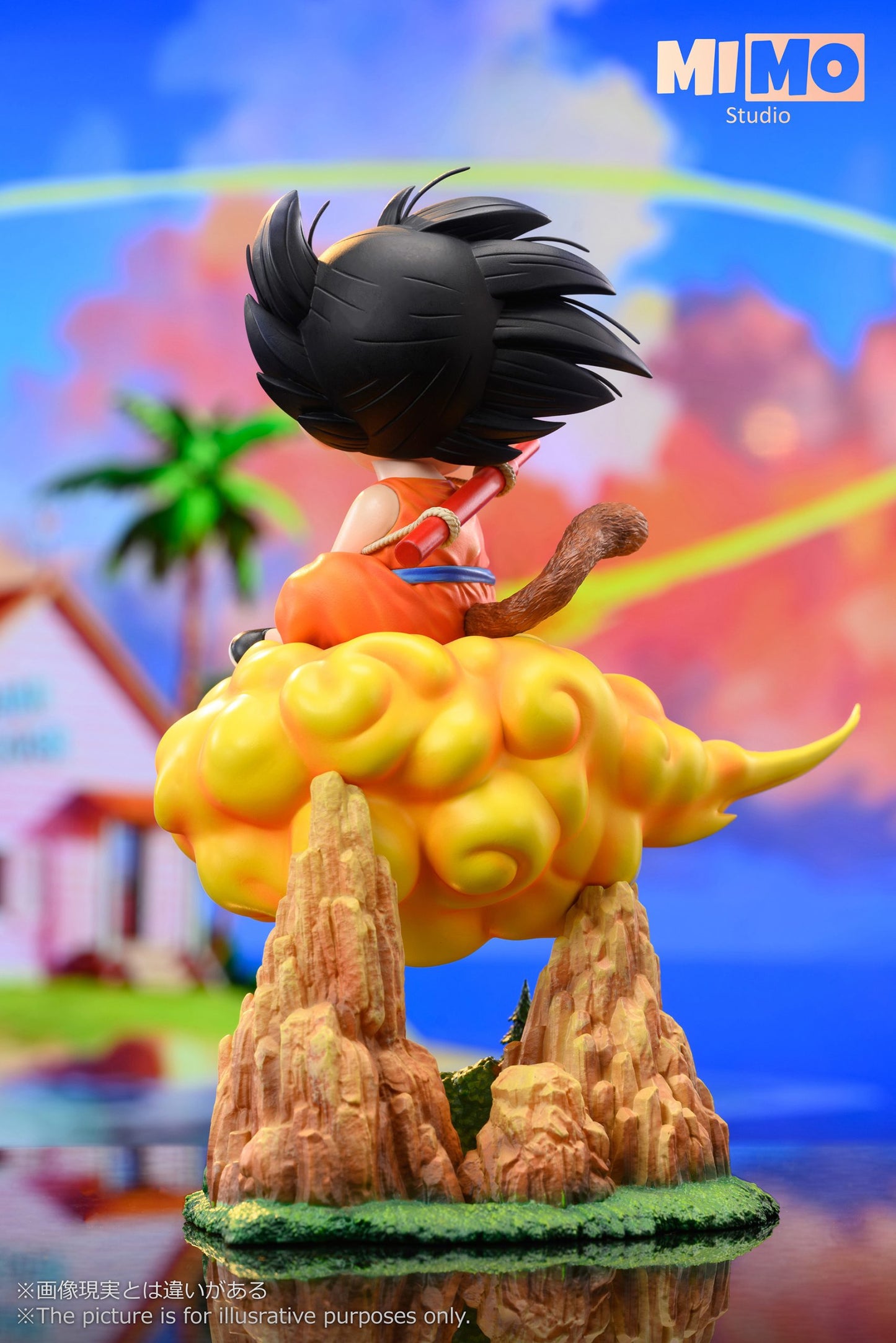 [Warehouse in Stock] Mimo Studio - Statue - Dragon Ball - Kid Goku with Somersault Cloud