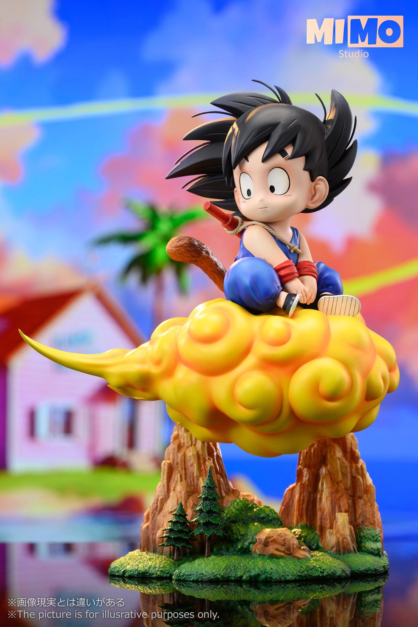 [Warehouse in Stock] Mimo Studio - Statue - Dragon Ball - Kid Goku with Somersault Cloud