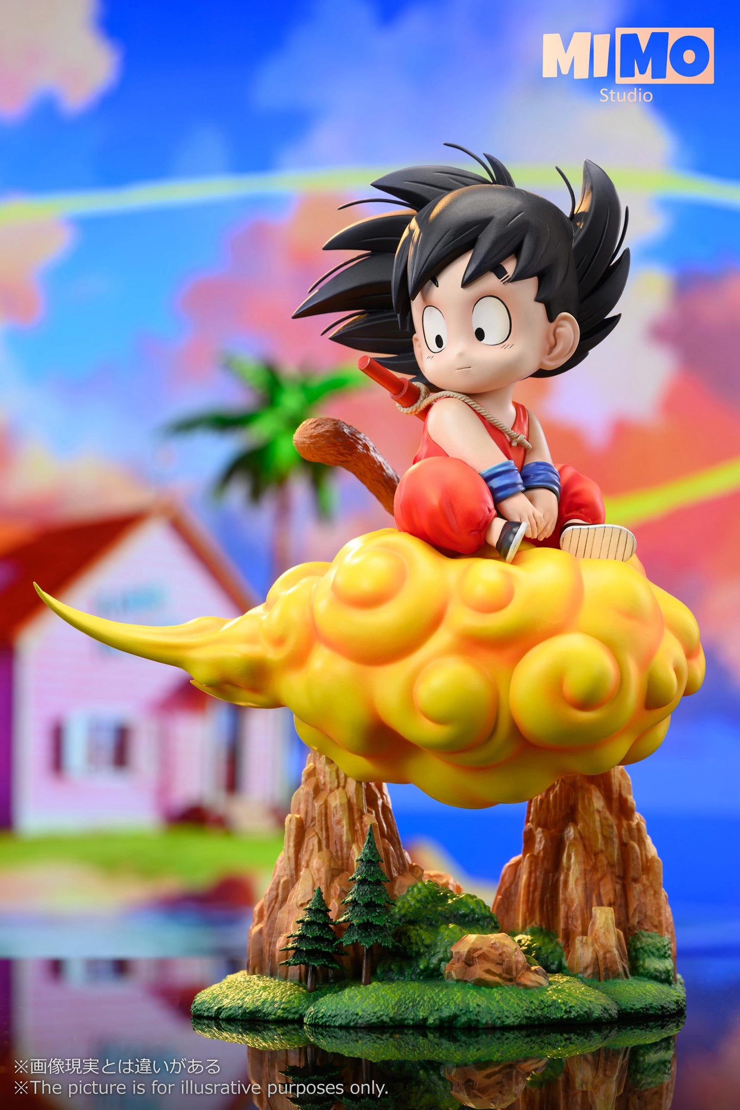 [Warehouse in Stock] Mimo Studio - Statue - Dragon Ball - Kid Goku with Somersault Cloud