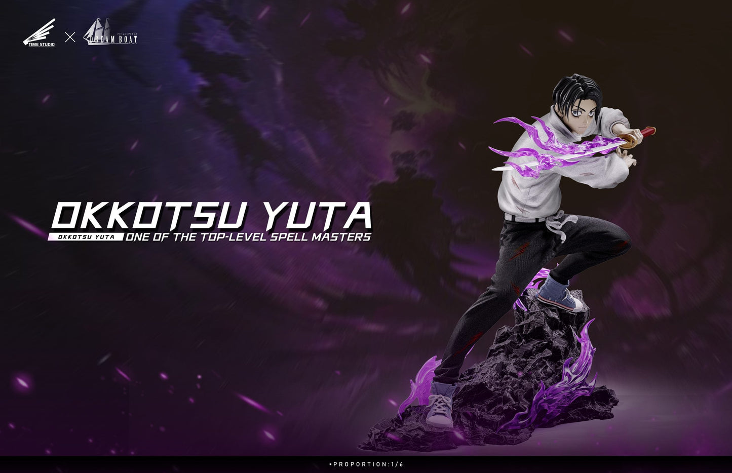 [Warehouse in Stock] Dream Boat Studio & TIME Studio - Statue - Jujutsu Kaisen - Yuta Okkotsu (LV Edition)