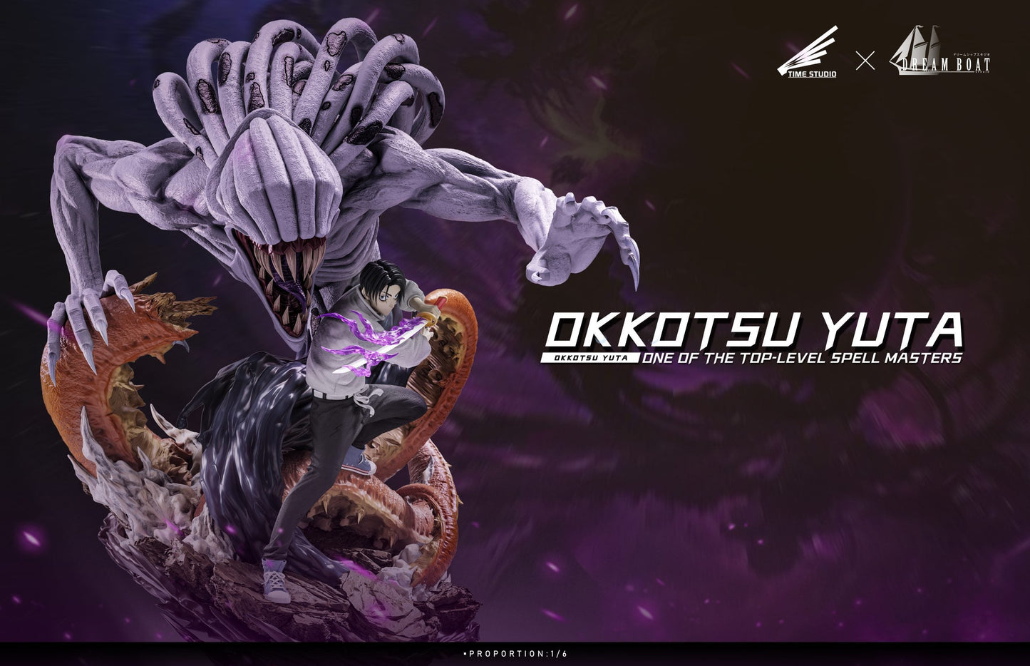 [Warehouse in Stock] Dream Boat Studio & TIME Studio - Statue - Jujutsu Kaisen - Yuta Okkotsu (LV Edition)