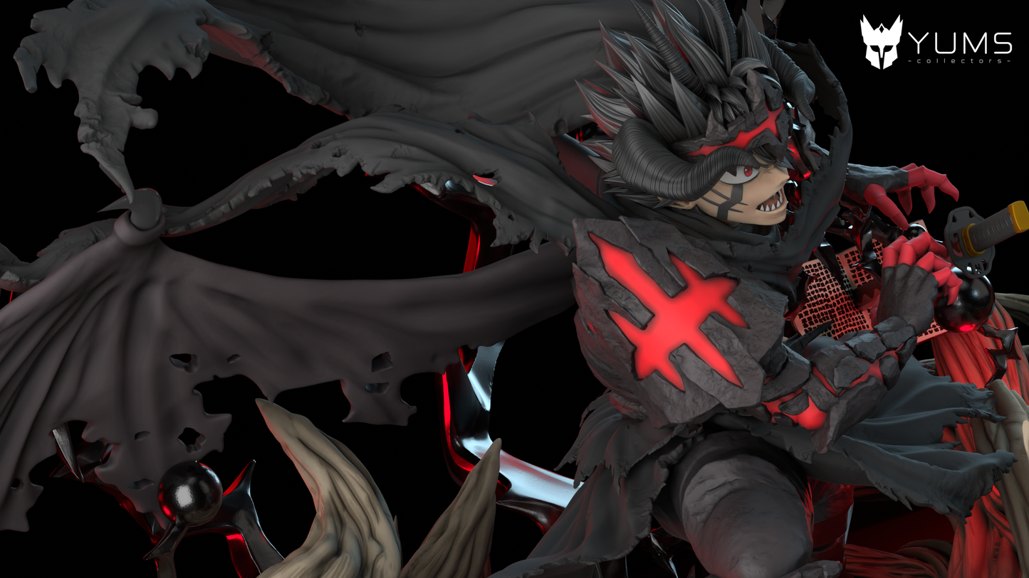 [Warehouse in Stock] YUMS-Collectors Studio - Statue - Black Clover - Asta Final Demon Form 2.0