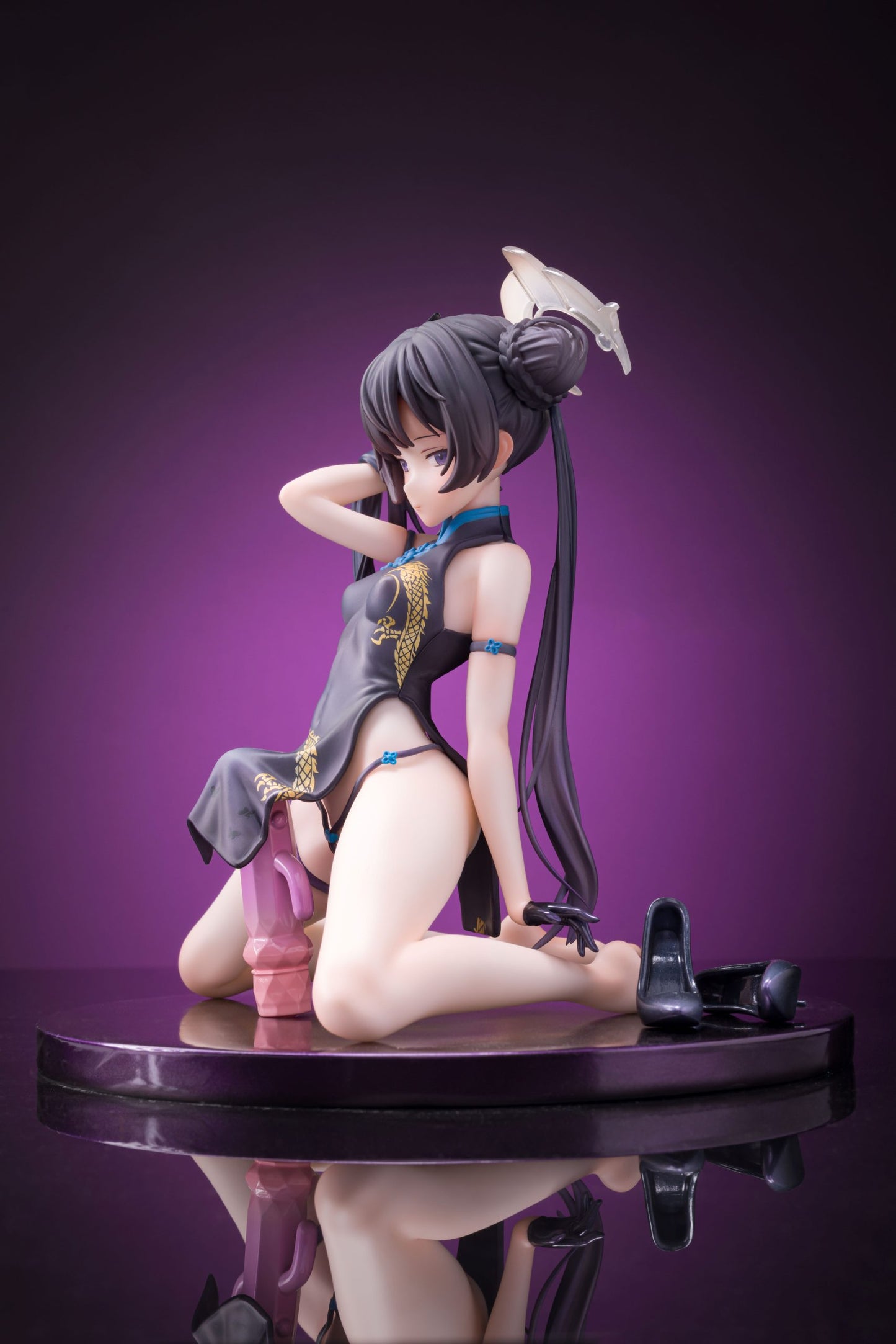[Warehouse in Stock] Sc Studio & Blink Studio - Statue - Blue Archive - Ryuuge Kisaki Full Body Massage