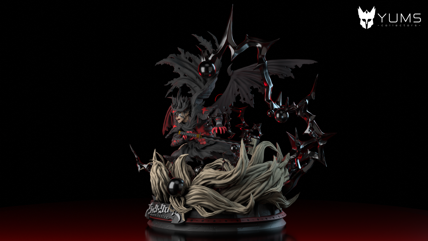[Warehouse in Stock] YUMS-Collectors Studio - Statue - Black Clover - Asta Final Demon Form 2.0