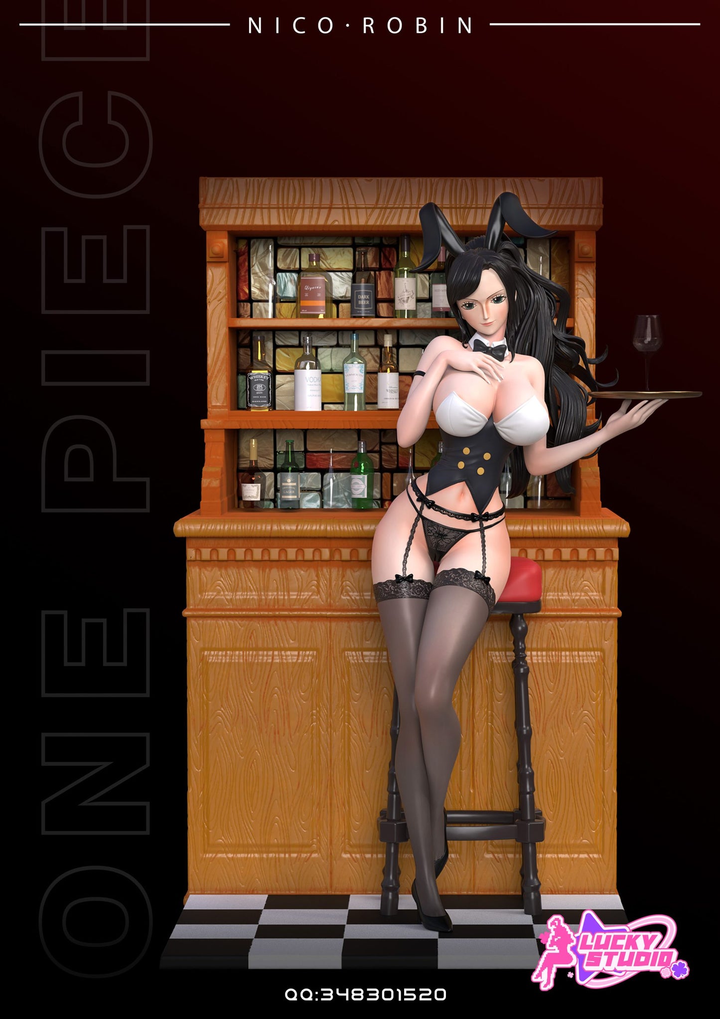 [Pre-Order Closed] Lucky Studio - Statue - One Piece Bunny Nico Robin