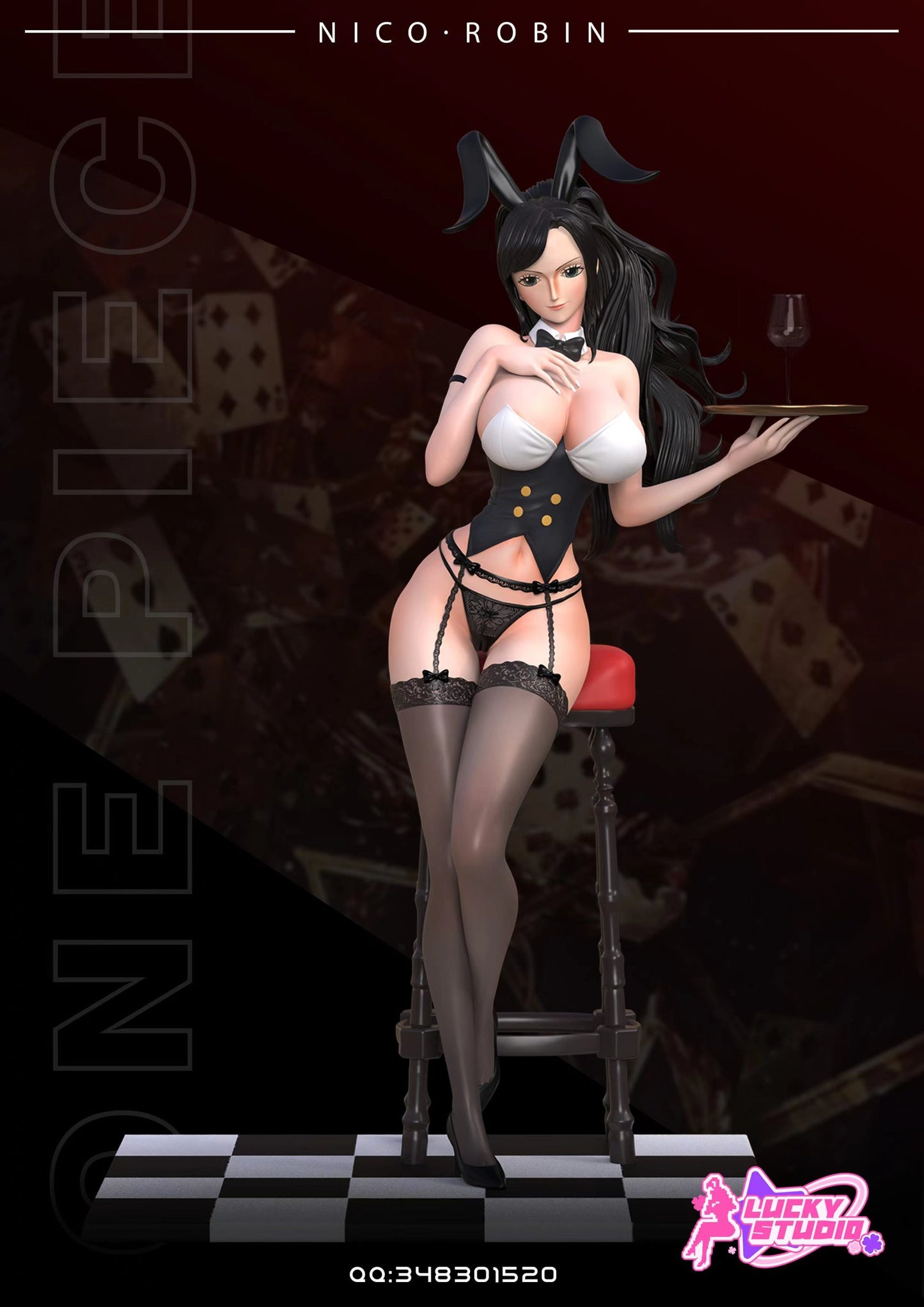 [Pre-Order Closed] Lucky Studio - Statue - One Piece Bunny Nico Robin
