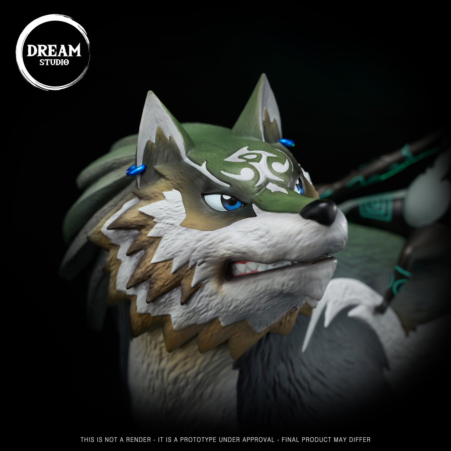 [Warehouse in Stock] Dream Studio - Statue - The Legend of Zelda - Wolf Link & Midna