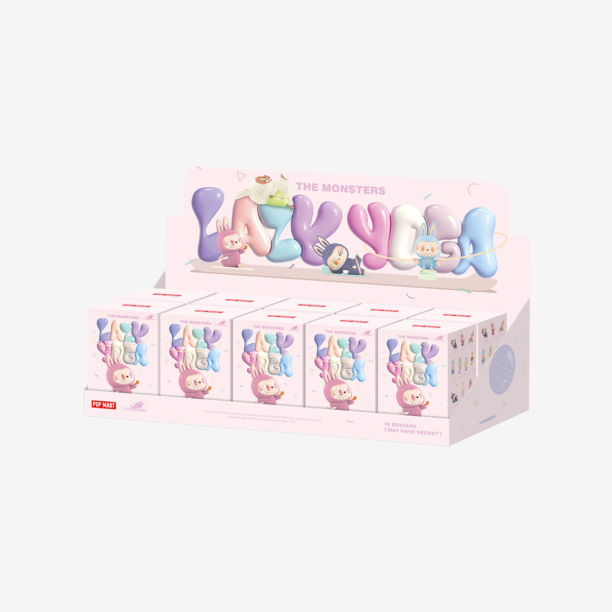 Labubu-THE MONSTERS -  Lazy Yoga Series Blind Box