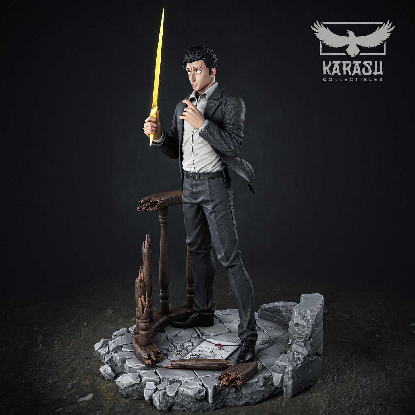 [Warehouse in Stock] Karasu Collectibles - Statue - Jujutsu Kaisen - Hiromi Higuruma