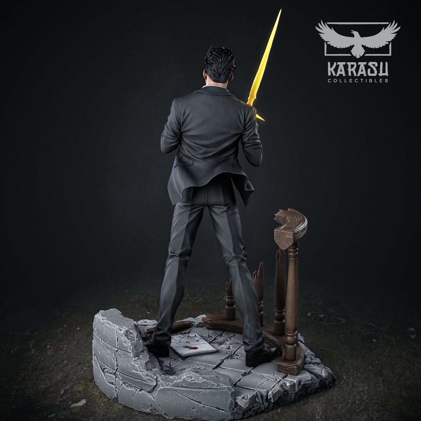 [Warehouse in Stock] Karasu Collectibles - Statue - Jujutsu Kaisen - Hiromi Higuruma