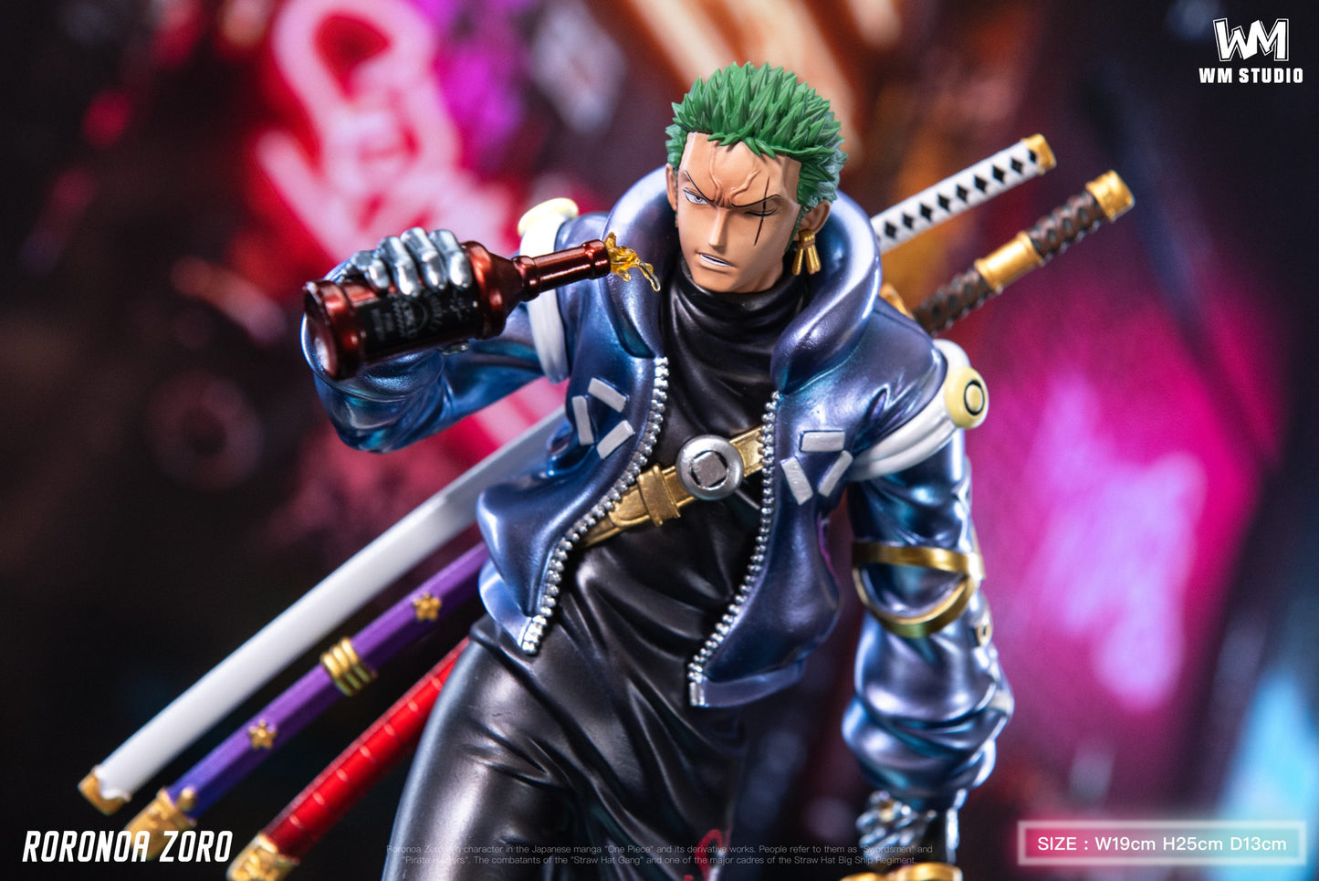 [Warehouse in Stock] WM Studio - Statue - One Piece - Egghead catwalk Roronoa Zoro