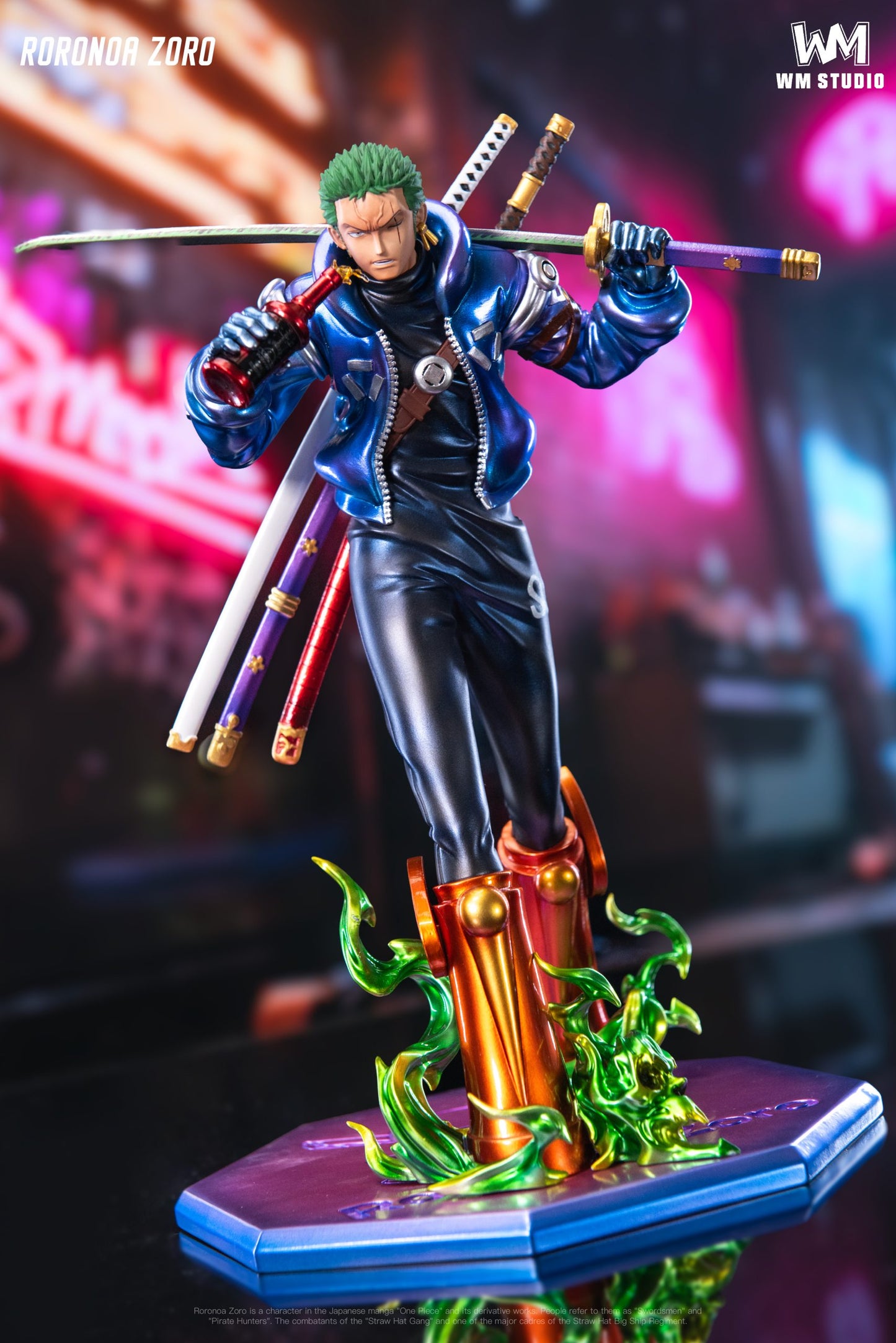 [Warehouse in Stock] WM Studio - Statue - One Piece - Egghead catwalk Roronoa Zoro