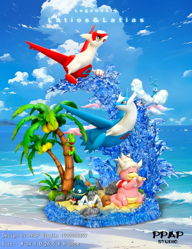 [Warehouse in Stock] PPAP Studio - Statue - Pokémon - Heroes: Latios and Latias