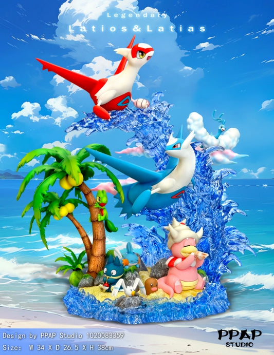 [Warehouse in Stock] PPAP Studio - Statue - Pokémon - Heroes: Latios and Latias