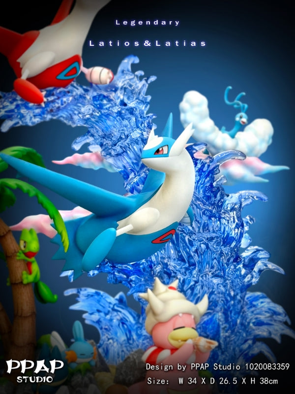 [Warehouse in Stock] PPAP Studio - Statue - Pokémon - Heroes: Latios and Latias