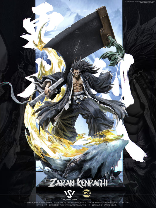 [Warehouse in Stock] Win Shares Studio X C4 Studio - Statue - Bleach Thousand-Year Blood War - Zaraki Kenpachi