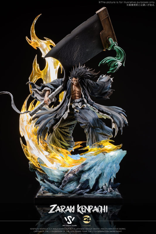 [Pre-order close soon] Win Shares Studio X C4 Studio - Statue - Bleach Thousand-Year Blood War - Zaraki Kenpachi