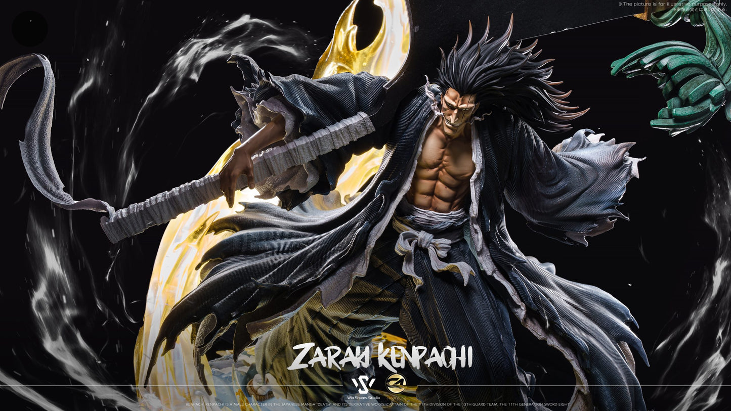 [Pre-order close soon] Win Shares Studio X C4 Studio - Statue - Bleach Thousand-Year Blood War - Zaraki Kenpachi