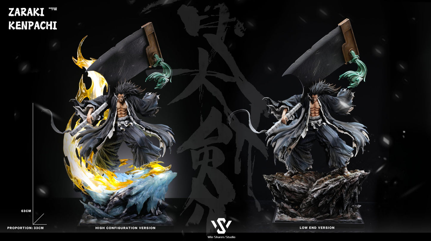 [Pre-order close soon] Win Shares Studio X C4 Studio - Statue - Bleach Thousand-Year Blood War - Zaraki Kenpachi