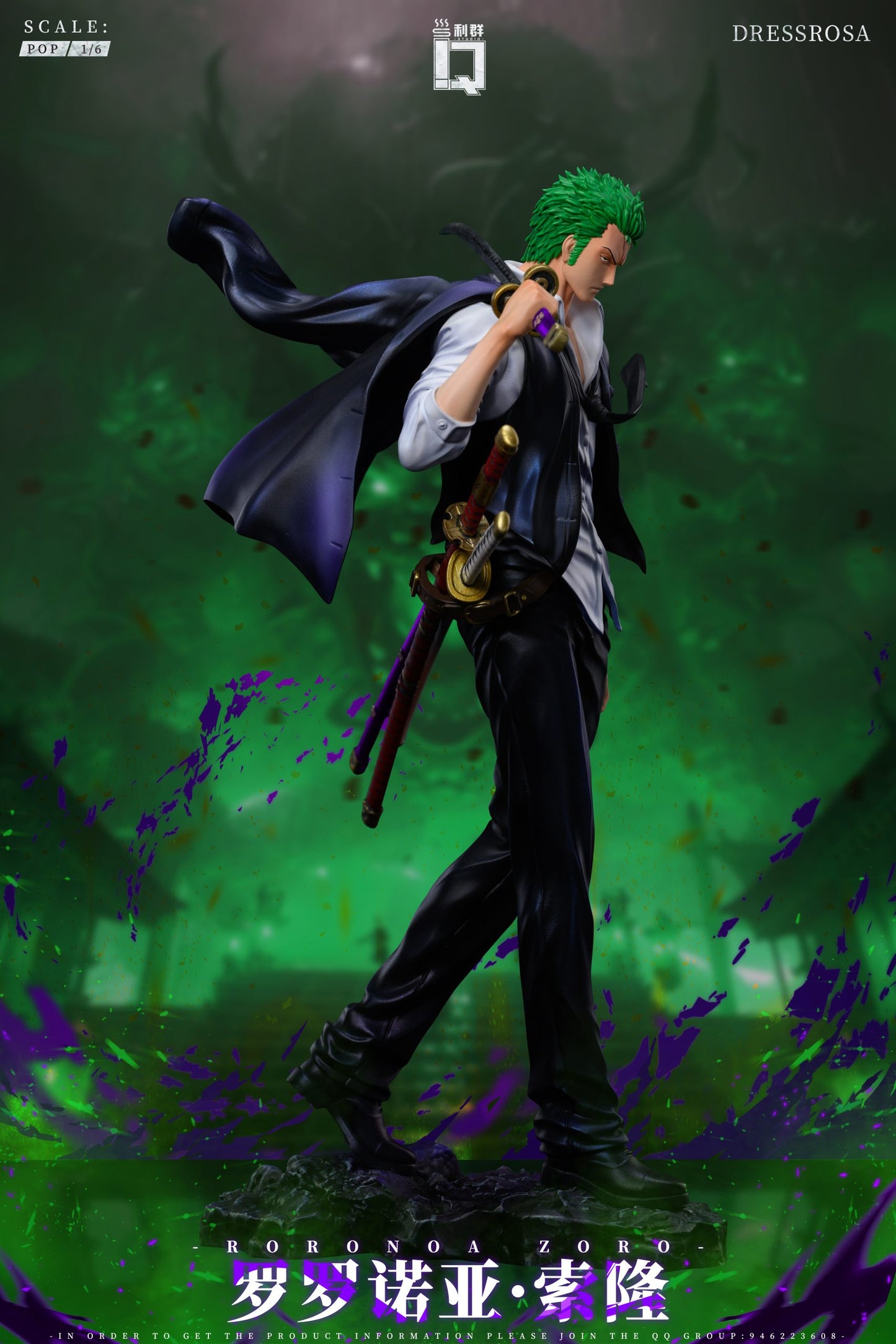 [Pre-order] LiQun Studio - One Piece - Roronoa Zoro