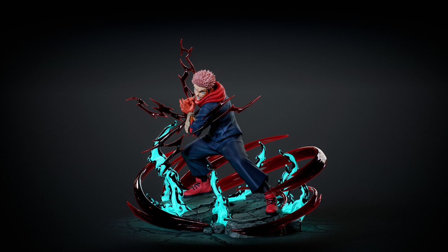 [Pre-Order Closed] Player 1 Studio - Statue - Jujutsu Kaisen - Itadori Yuji: Black Flash