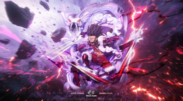 [Warehouse in Stock] Ghost Studio - Statue - One Piece - Gear 4 Snake Man Luffy (Exclusive Ver.)