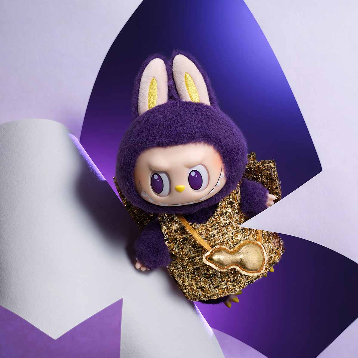 POPMART- LABUBU × PRONOUNCE - WINGS OF FORTUNE Vinyl Plush Hanging Card