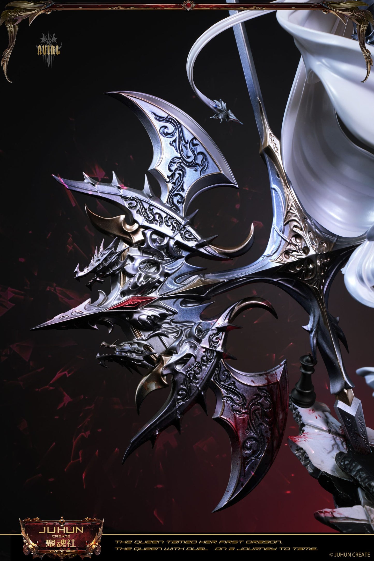 [Warehouse in Stock] JuHun Create Studio - Statue - Original - Dragon Queen/Maid Avril (Licensed)