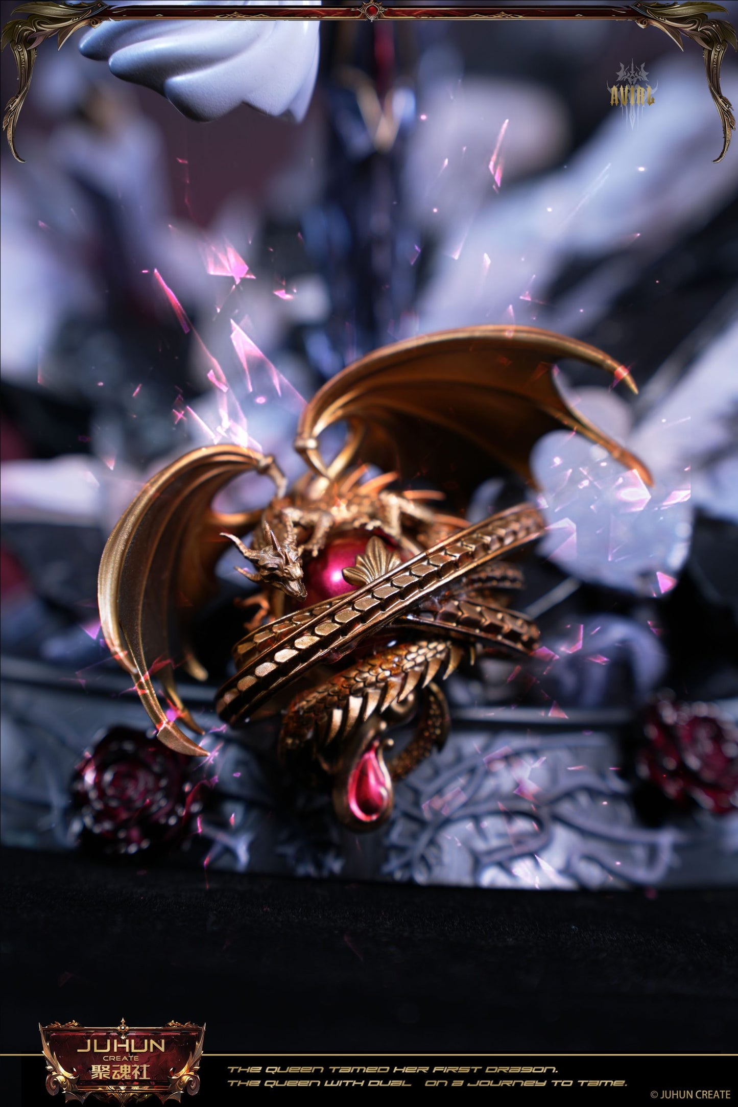[Warehouse in Stock] JuHun Create Studio - Statue - Original - Dragon Queen/Maid Avril (Licensed)