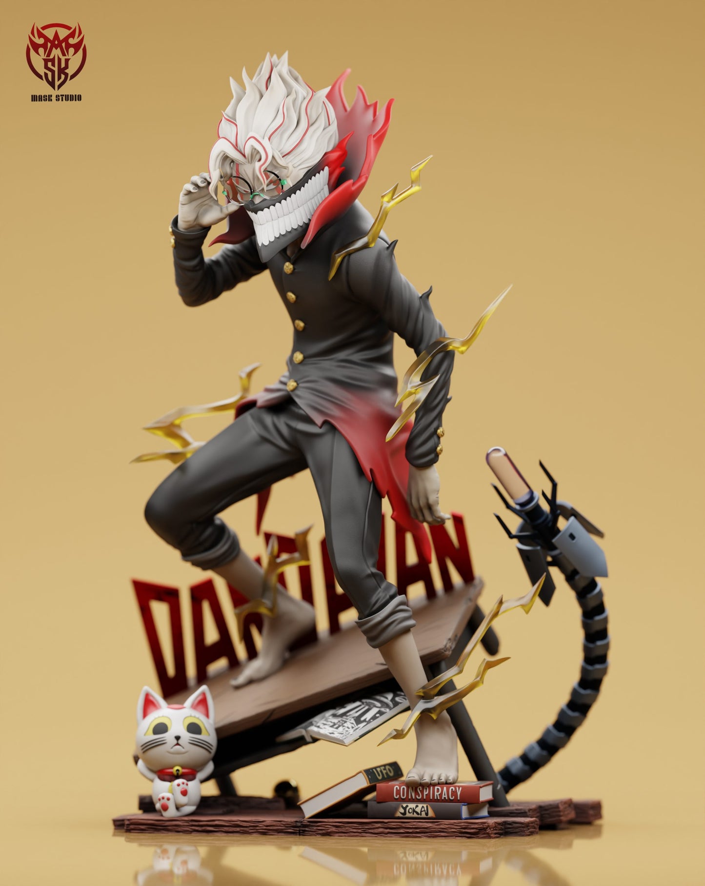 [Warehouse in Stock] Mask Studio - Statue - Dan Da Dan - Takakura Ken