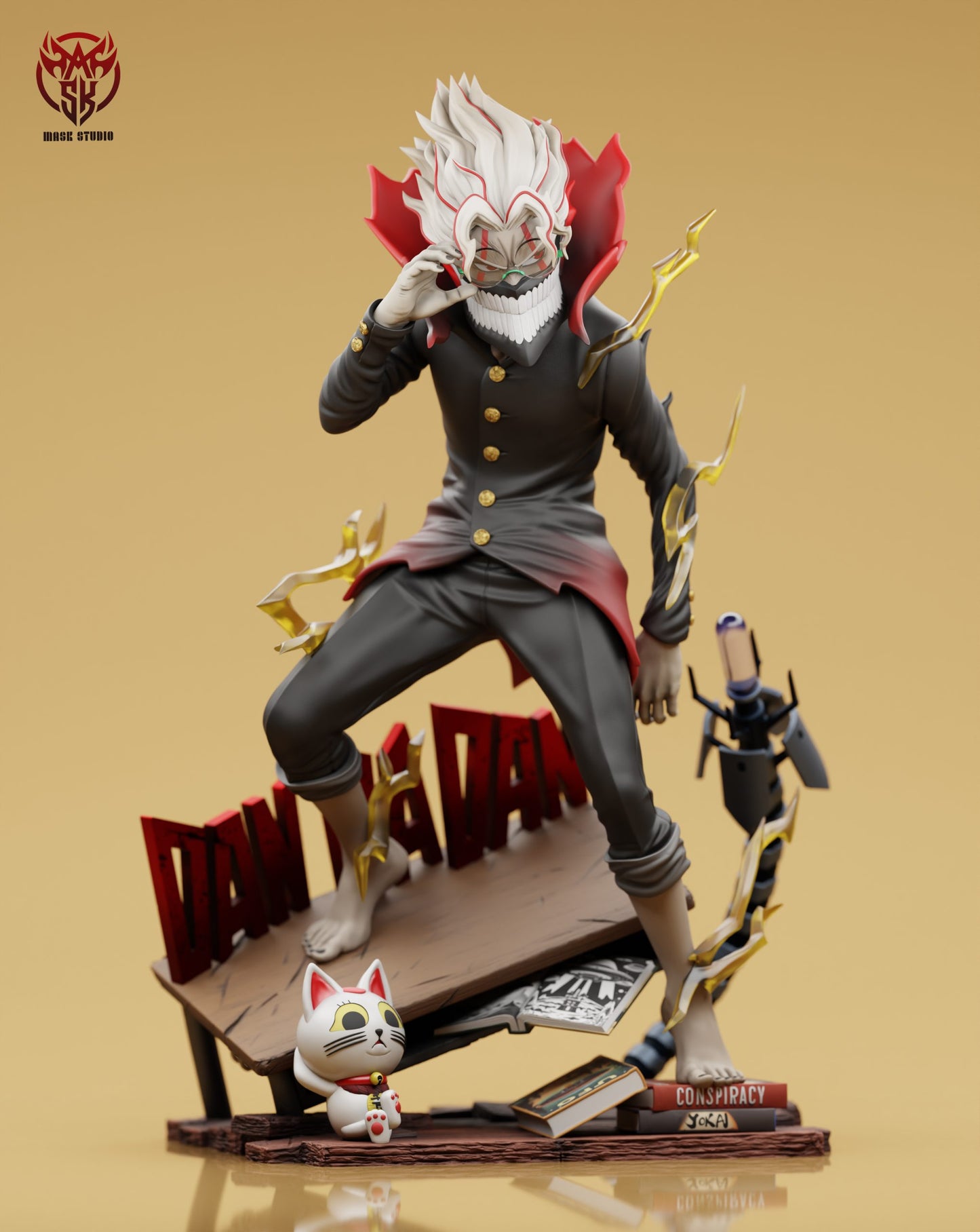 [Warehouse in Stock] Mask Studio - Statue - Dan Da Dan - Takakura Ken