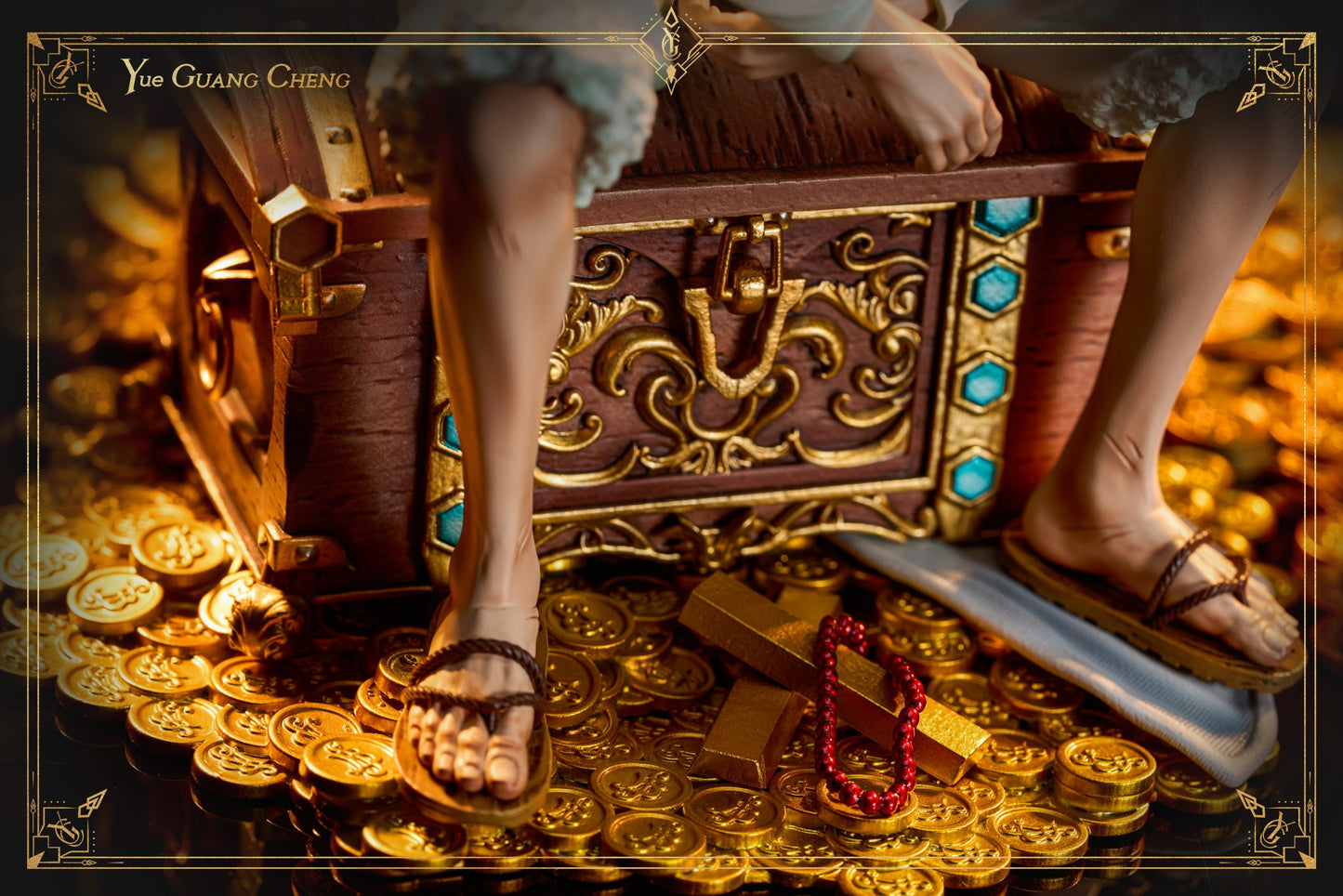 [Warehouse in Stock] YUE GUANG CHENG Studio - Statue - One Piece FILM GOLD - Series #1 Luffy