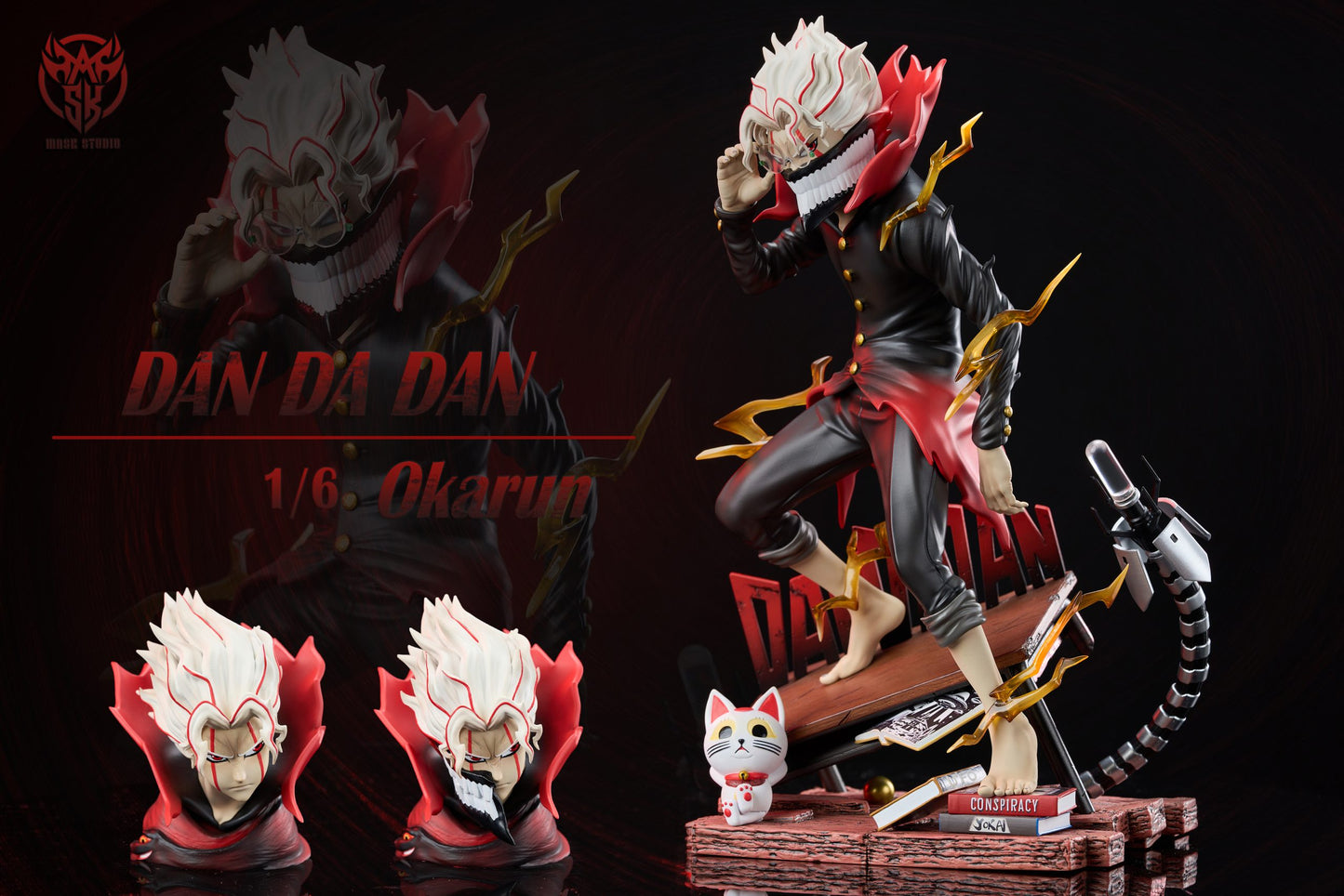 [Warehouse in Stock] Mask Studio - Statue - Dan Da Dan - Takakura Ken