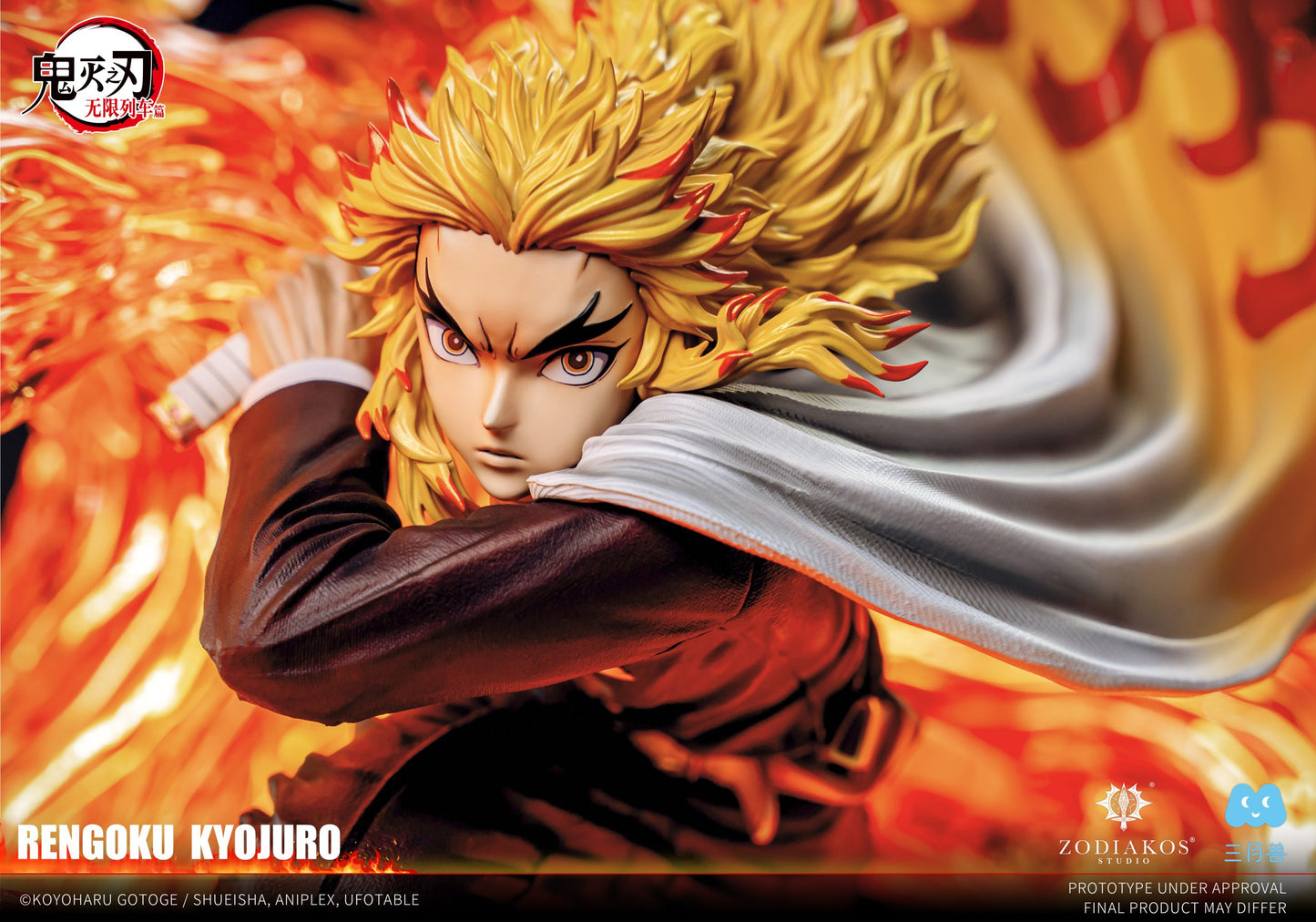 [Pre-Order Closed] Zodiakos Studio - Statue - Demon Slayer - Kyojuro Rengoku (Licensed)