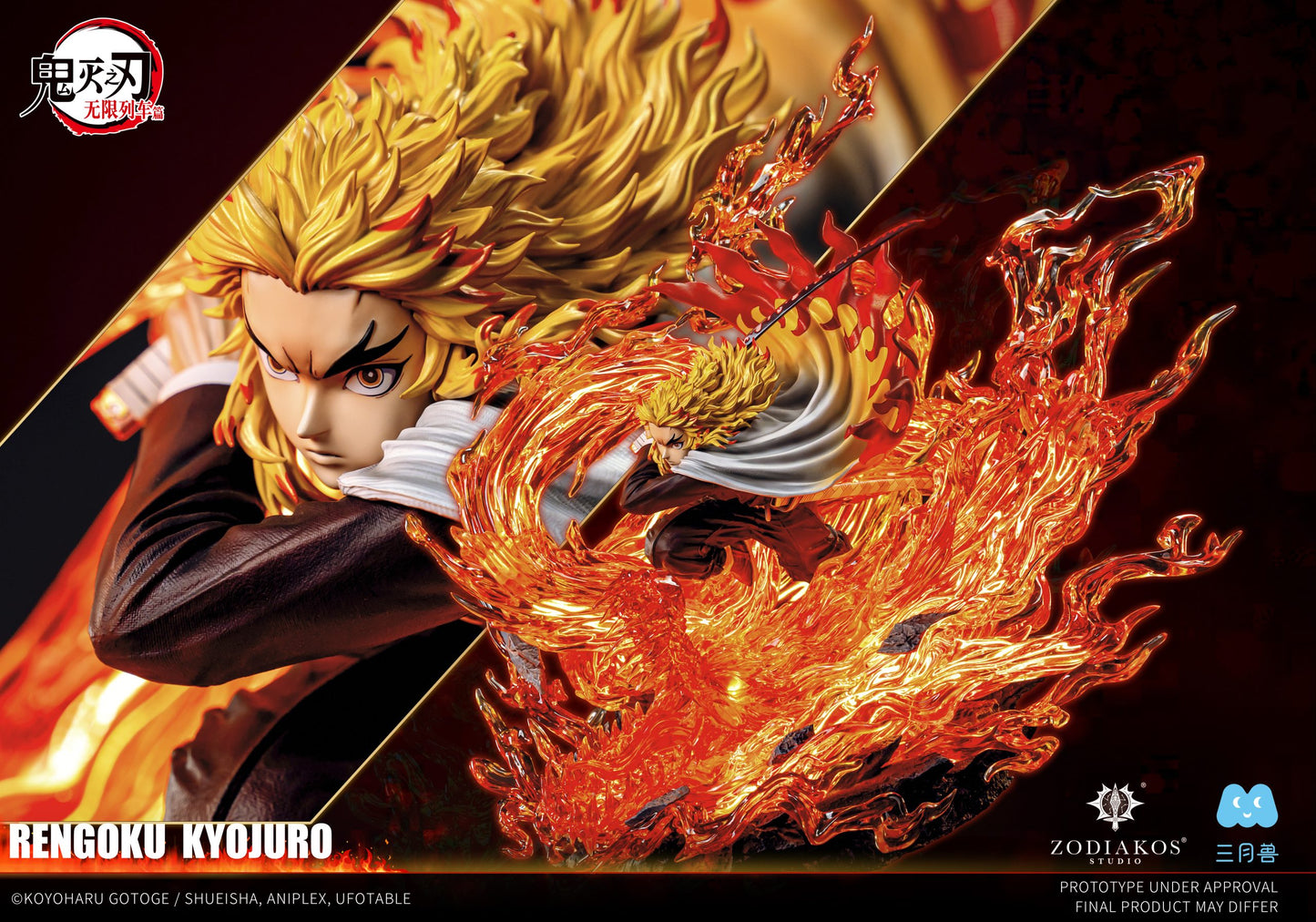 [Pre-Order Closed] Zodiakos Studio - Statue - Demon Slayer - Kyojuro Rengoku (Licensed)
