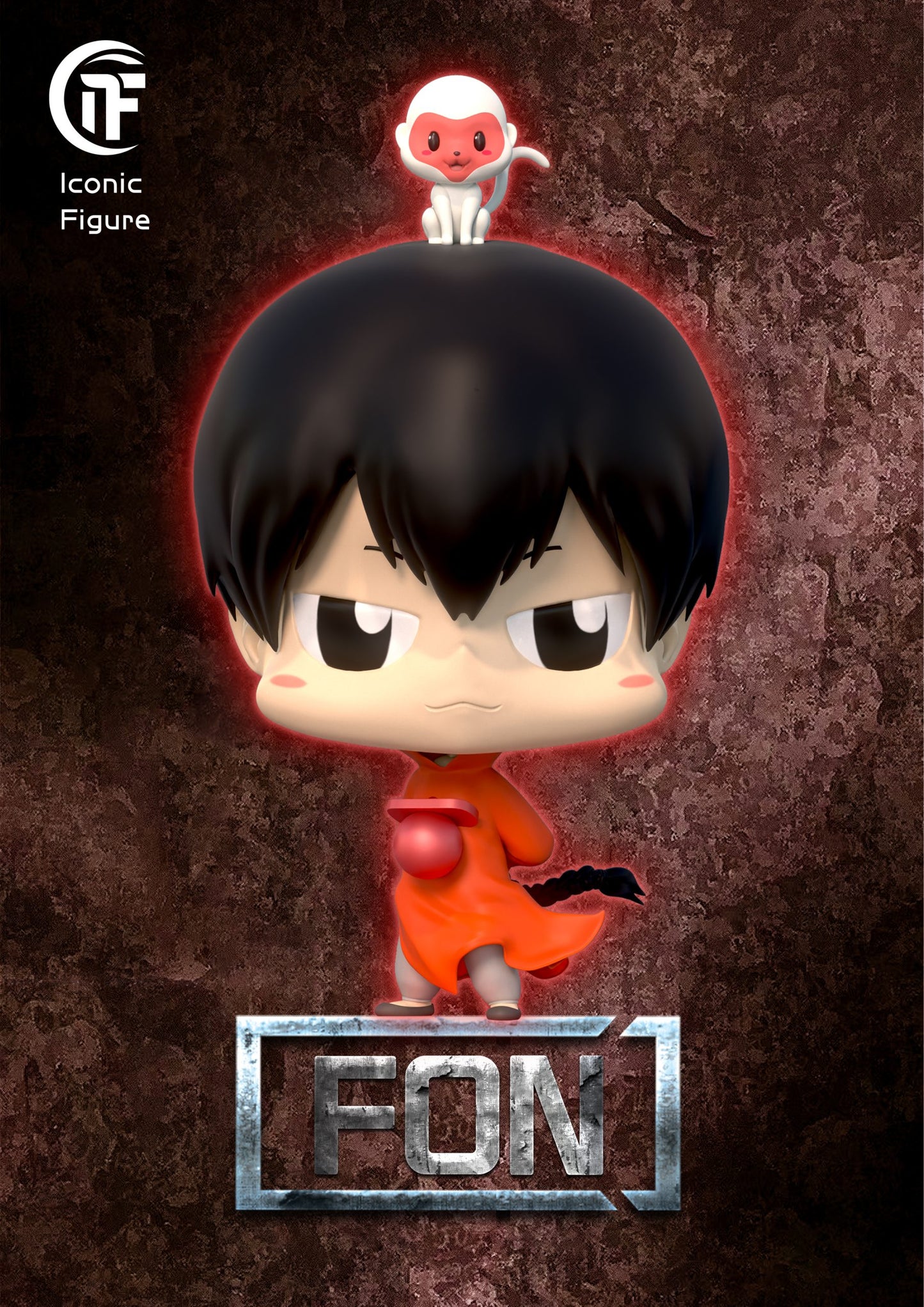 [Pre-Order] Iconic Figure Studio - Statue - Katekyo Hitman Reborn - The Third Series of Rainbow Children Fon