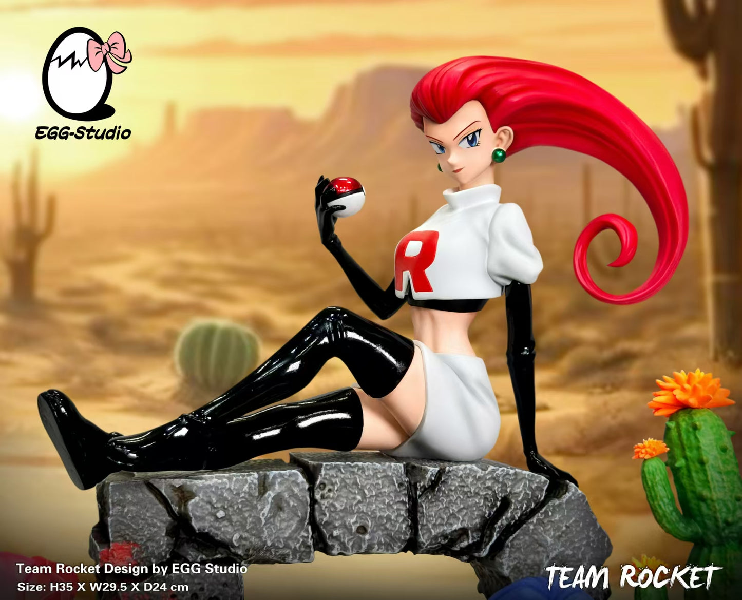 [Warehouse in Stock] EGG Studio - Statue - Pokémon - Team Rocket F4