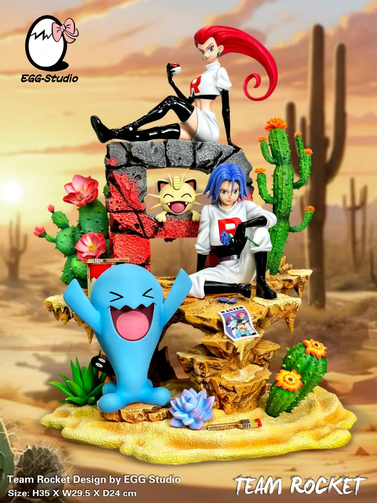 [Warehouse in Stock] EGG Studio - Statue - Pokémon - Team Rocket F4