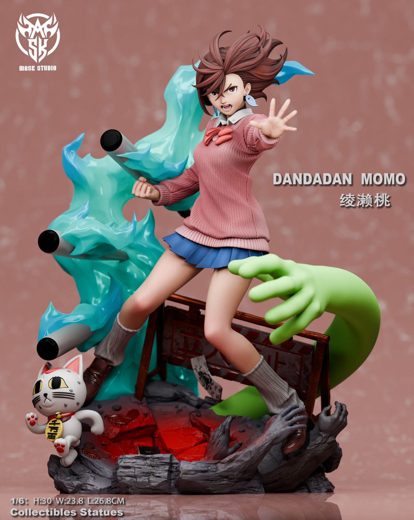 [Pre-Order] Mask Studio - Statue - Dan Da Dan - Momo Ayase