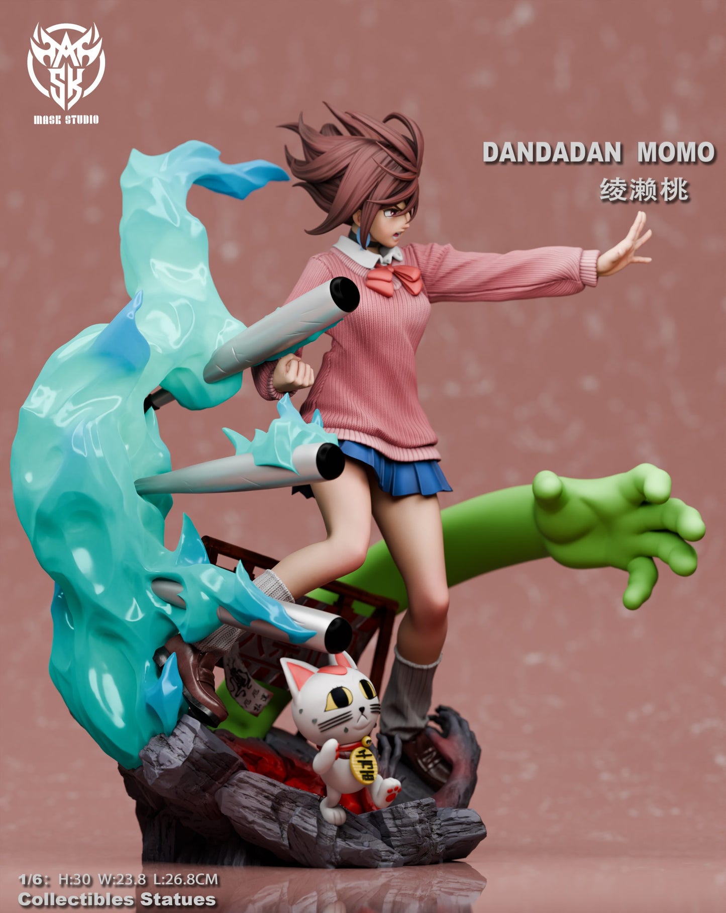 [Pre-Order] Mask Studio - Statue - Dan Da Dan - Momo Ayase