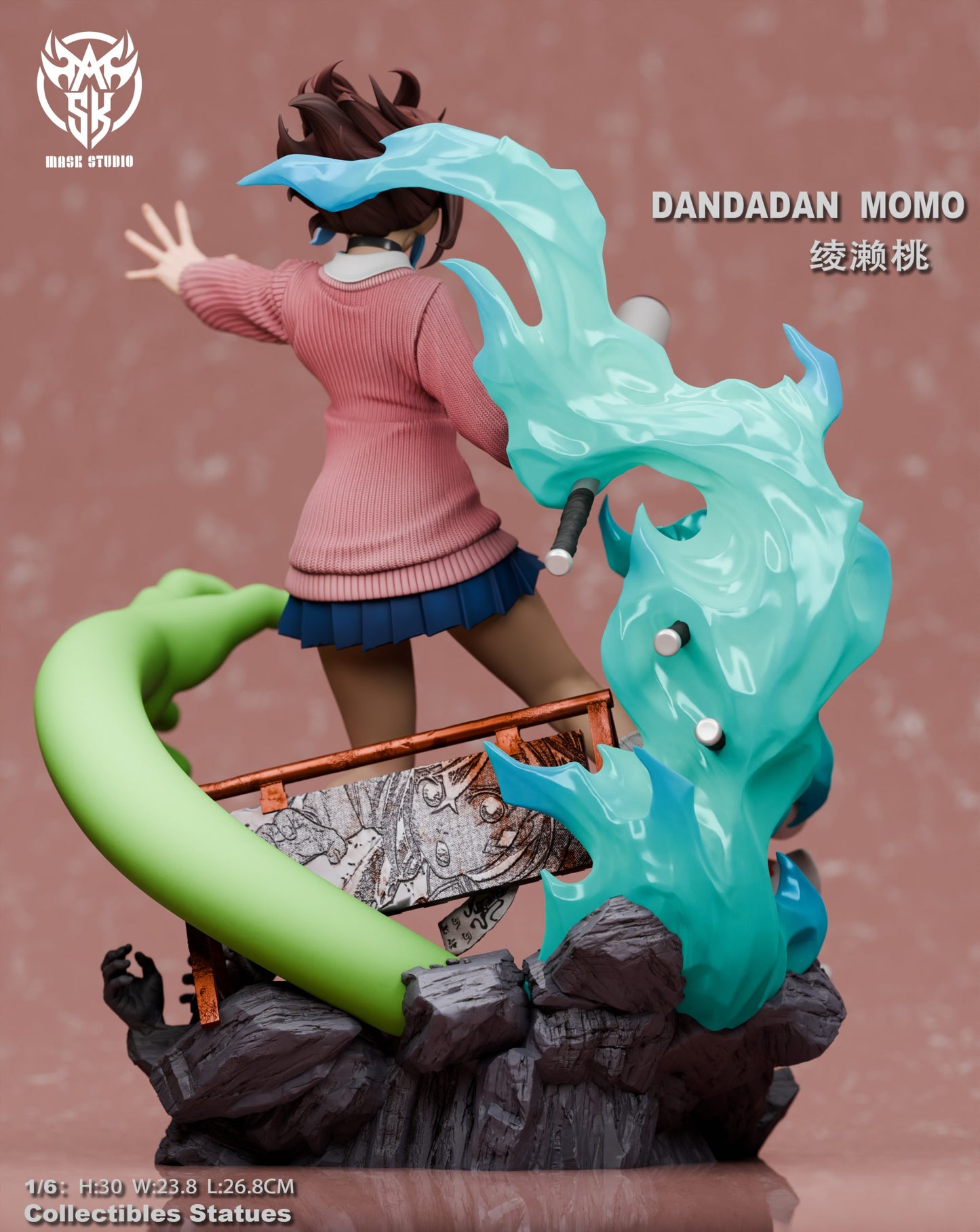 [Pre-Order] Mask Studio - Statue - Dan Da Dan - Momo Ayase