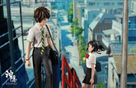 [Warehouse in Stock] Shen Yin Studio - Statue - Your Name - Silhouette Moment Series Mitsuha Miyamizu & Taki Tachibana
